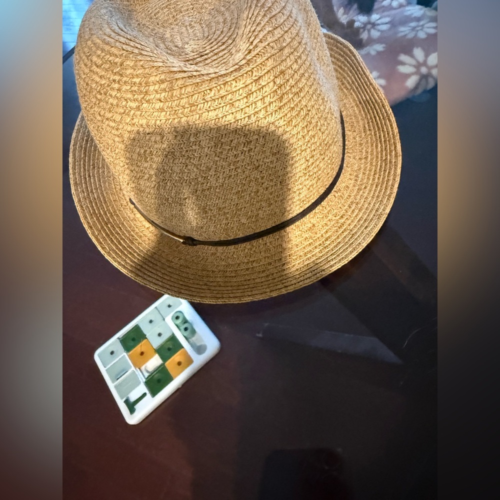 Women's Elegant Tan Straw Hat